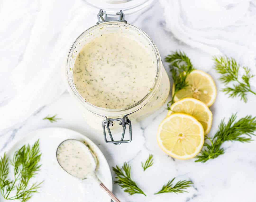 Whole30 Ranch Dressing From Scratch Yum! - This Vivacious Life