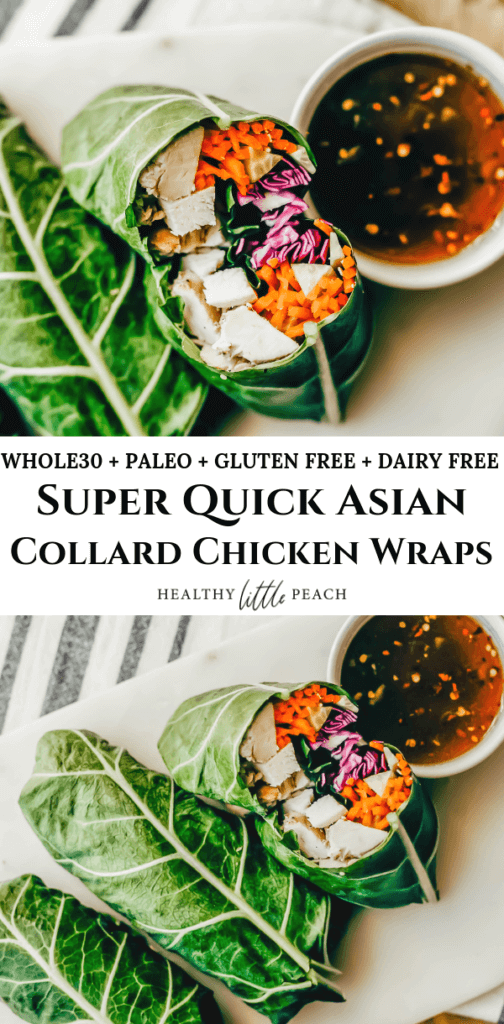 Buffalo Chicken Collard Green Wraps  Whole30, Keto, Low-Carb - A Girl  Called Adri