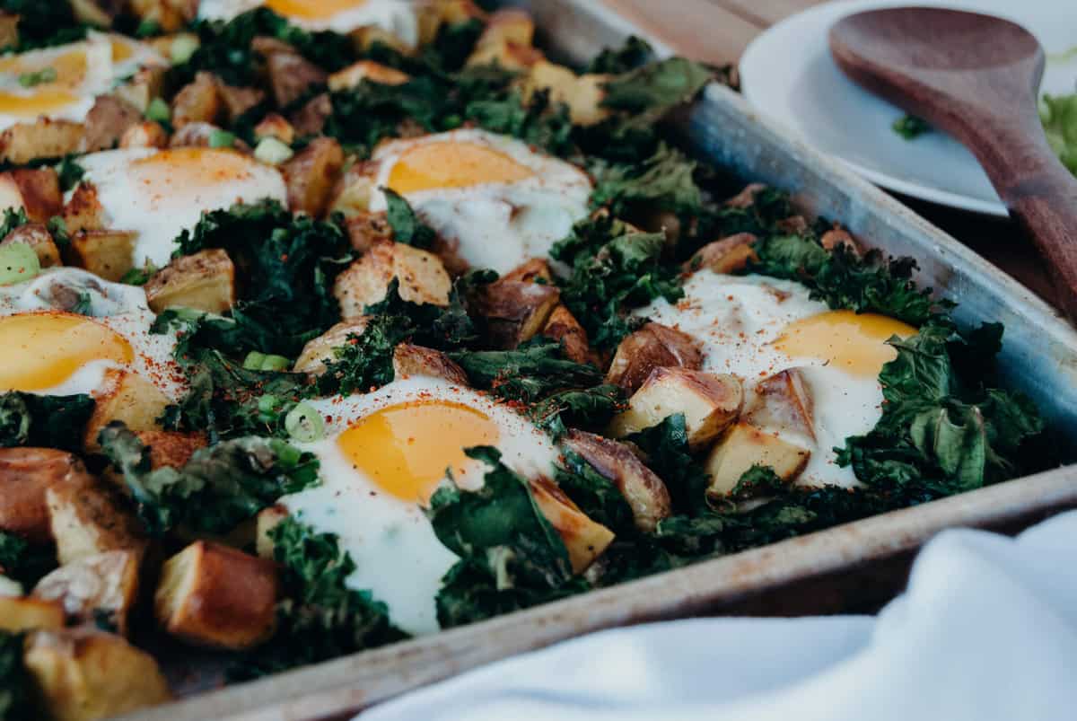 Potatoes and Eggs Skillet - Sandra's Easy Cooking