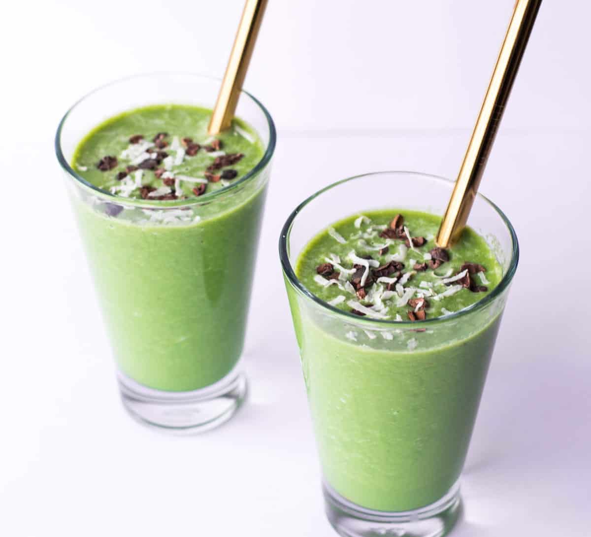 Matcha Collagen Shamrock Shake