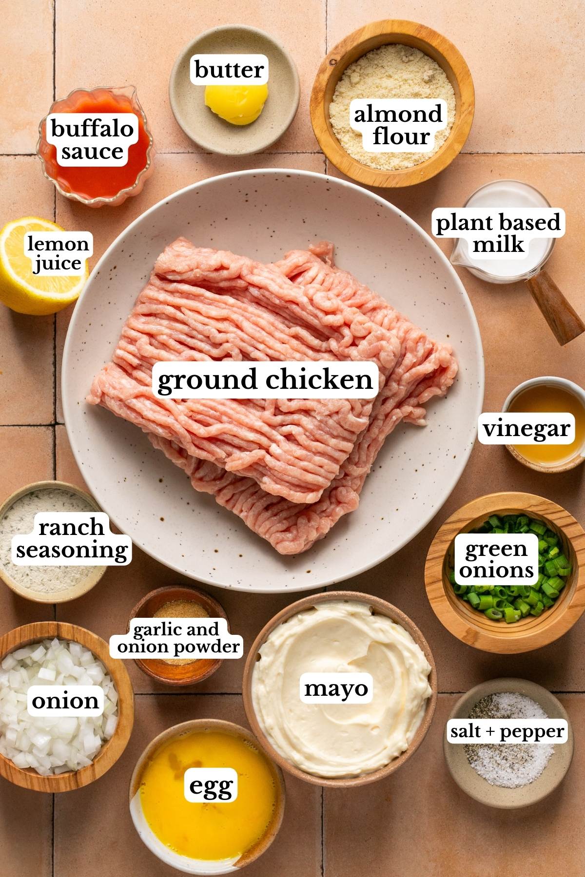 air fryer chicken patties ingredients