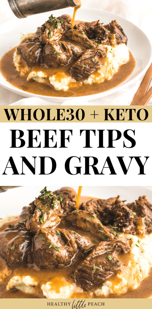 Whole30 Beef Tips