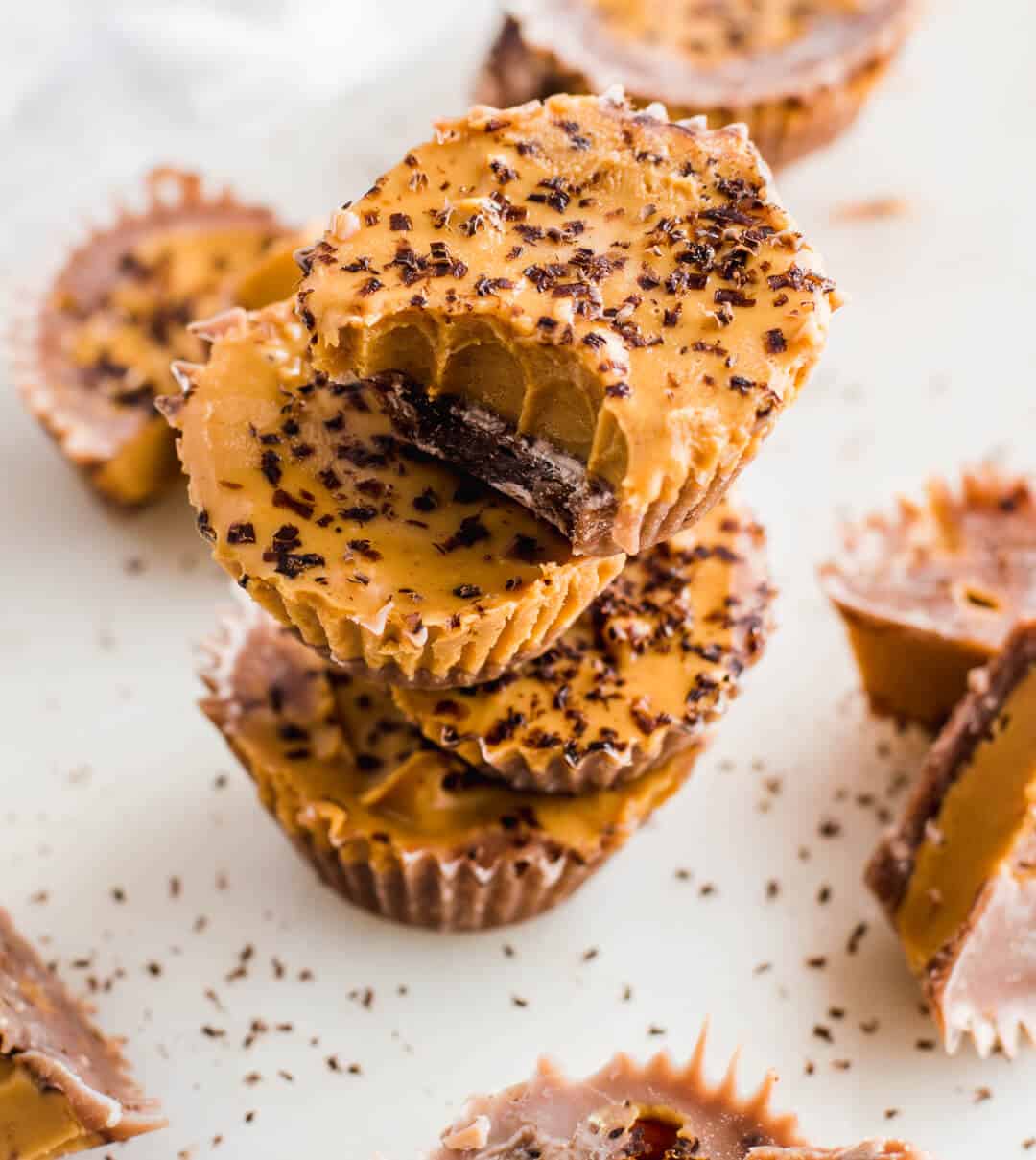 Keto Peanut Buttercup Fat Bombs