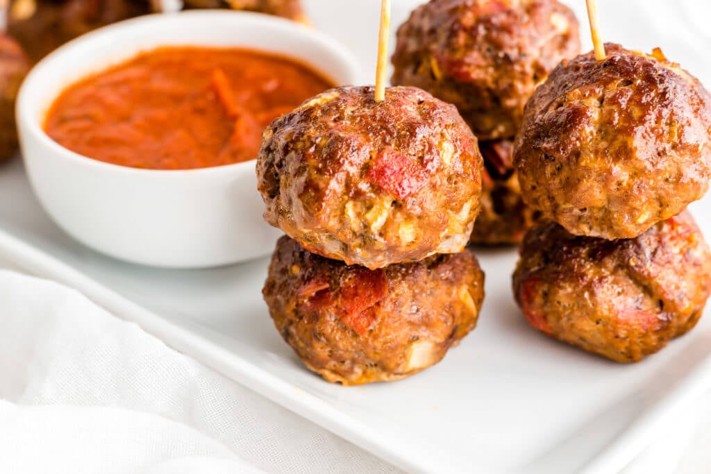 Pizza Meatballs