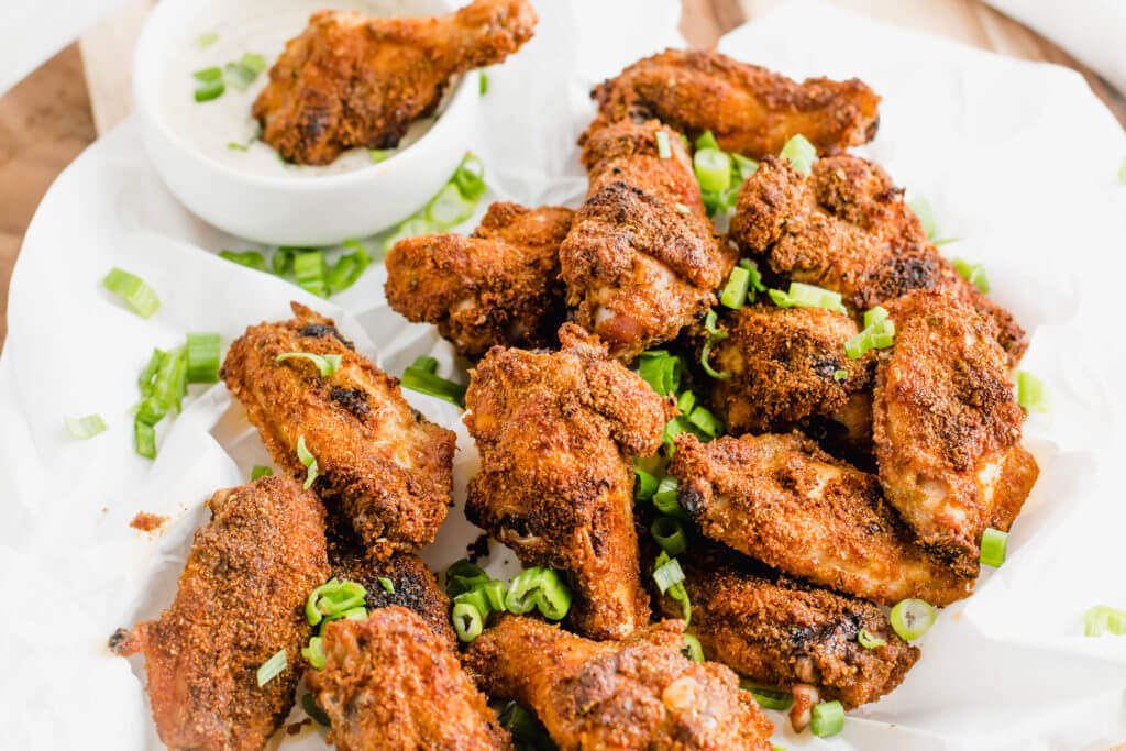 Extra Crispy Whole Cajun Chicken Wings