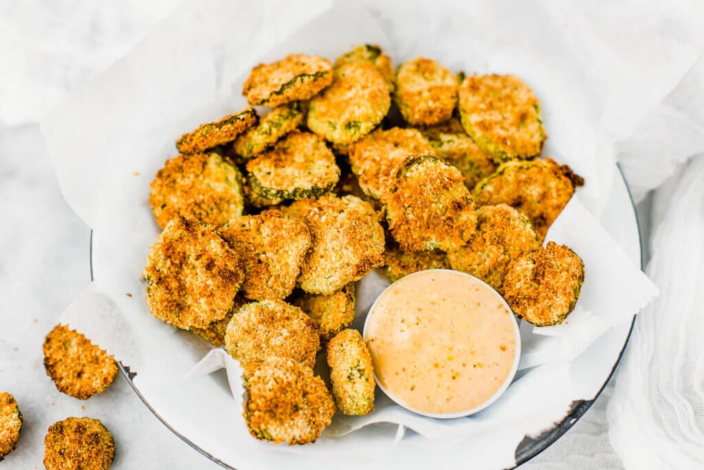 Best Air Fryer Fried Pickles Recipe - How to Make Air Fryer Fried