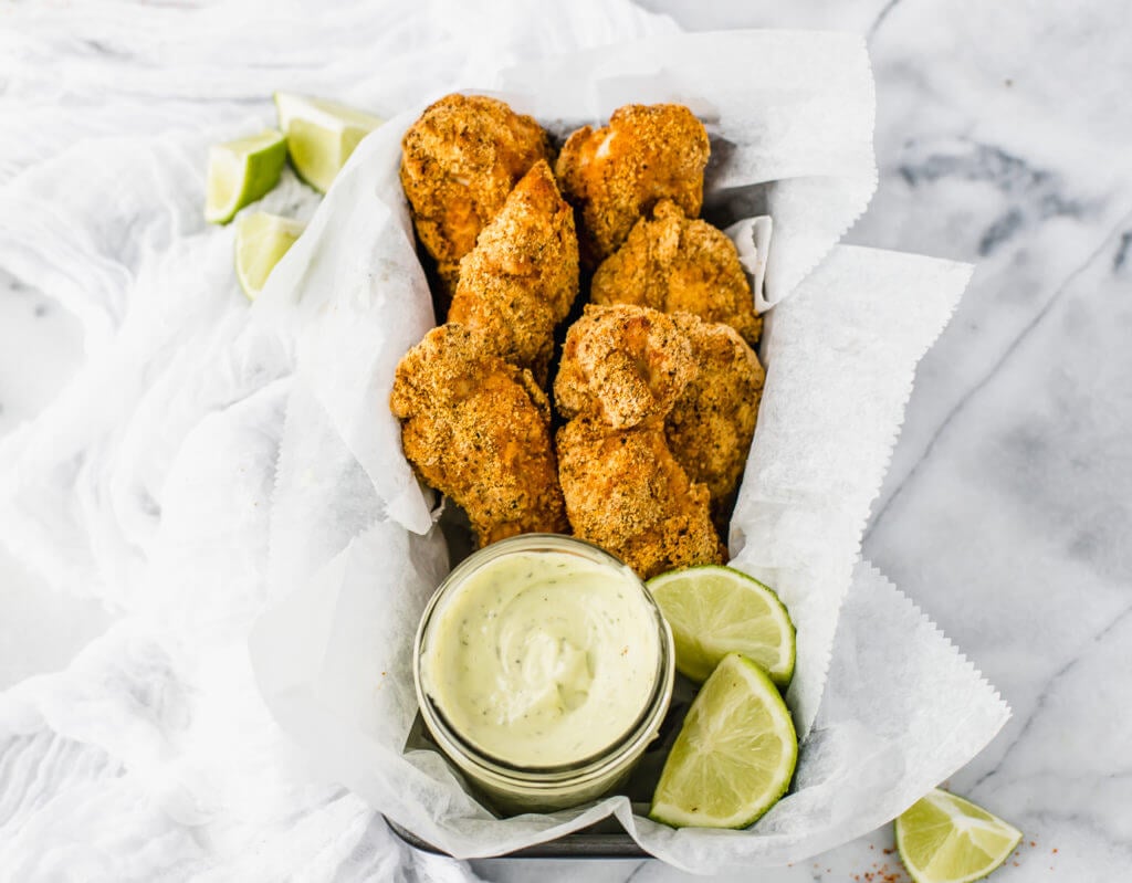 Crispy Chili Lime Chicken Tenders