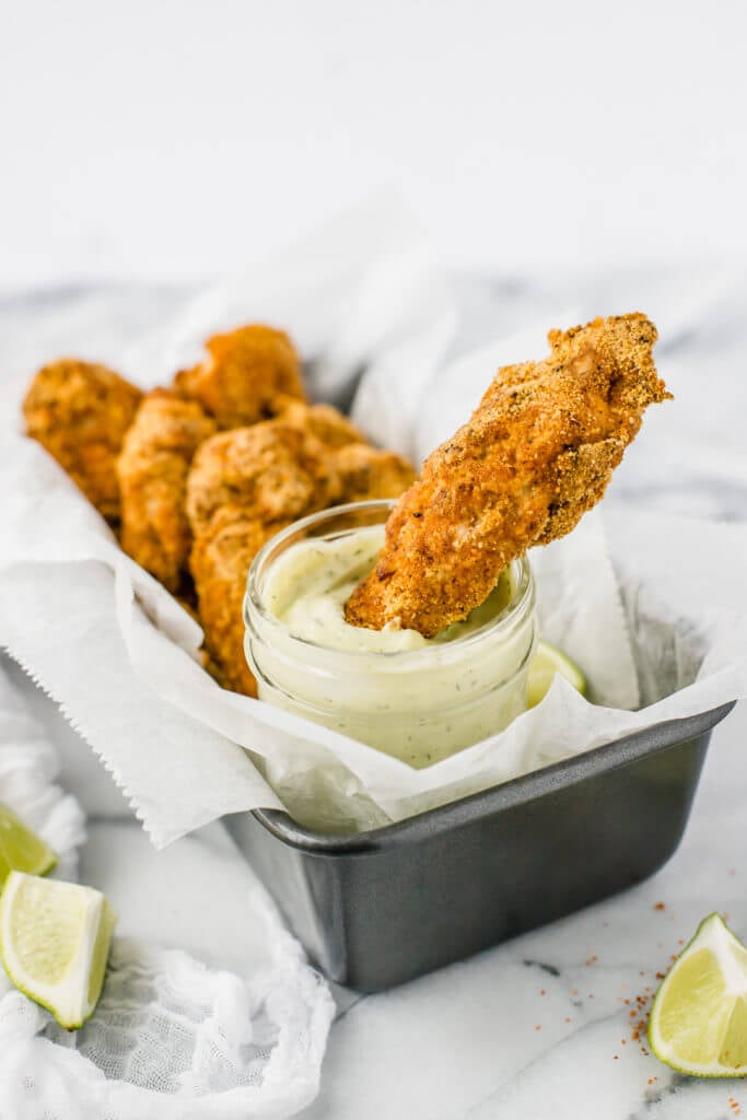 Crispy Chili Lime Chicken Tenders