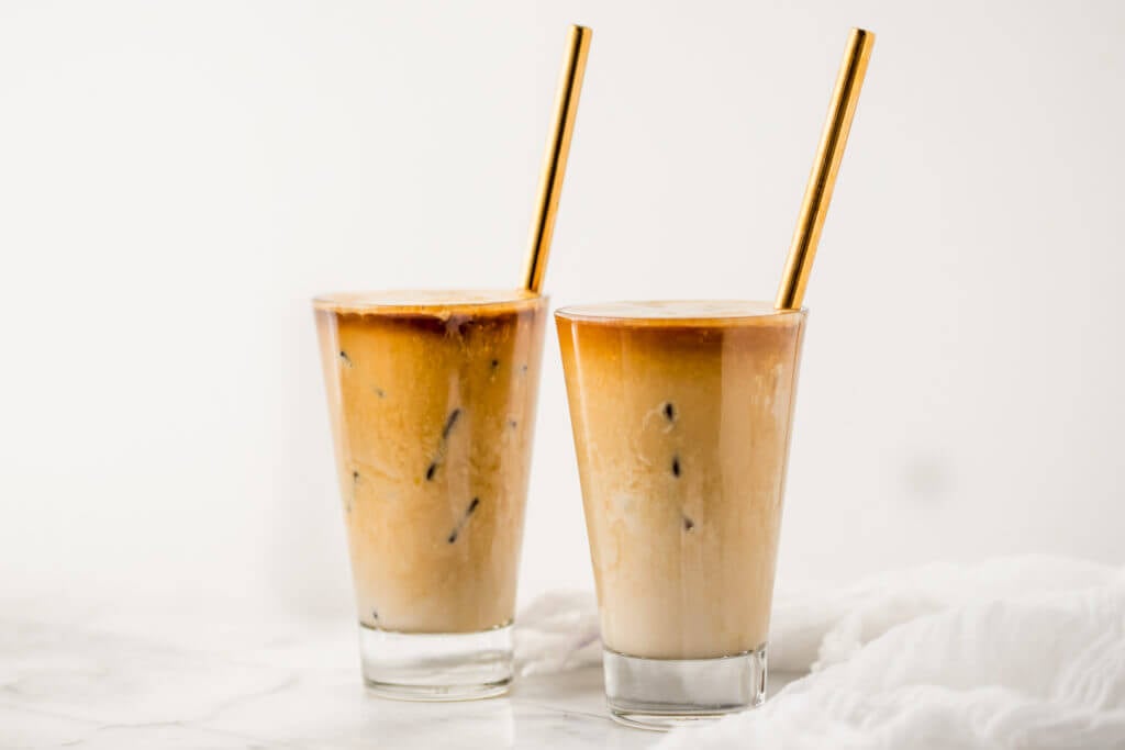 Iced Bulletproof Coffee - The Almond Eater