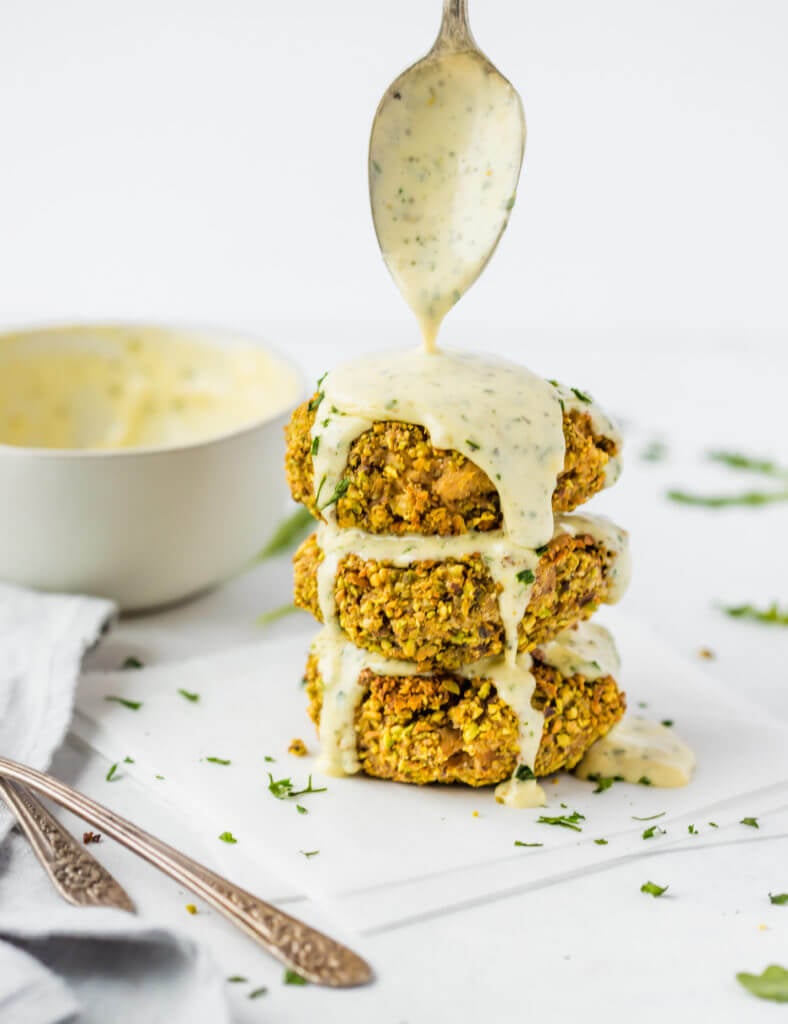 Pistachio Crusted Tuna Patties