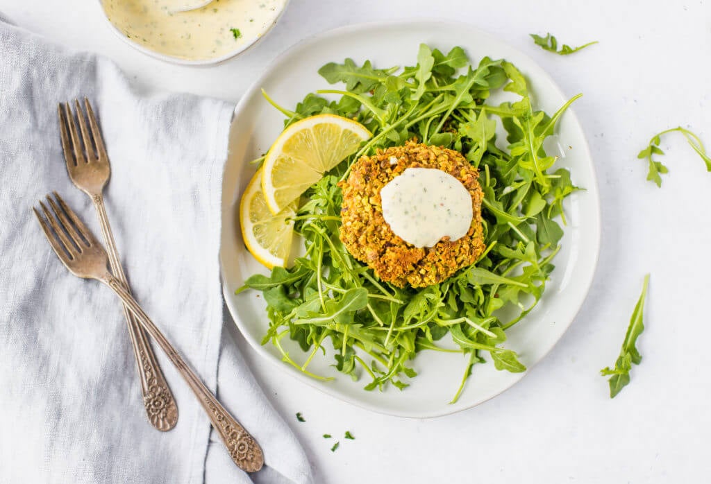 Pistachio Crusted Tuna Patties