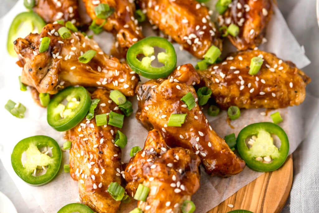 Sticky Asian Chicken Wings