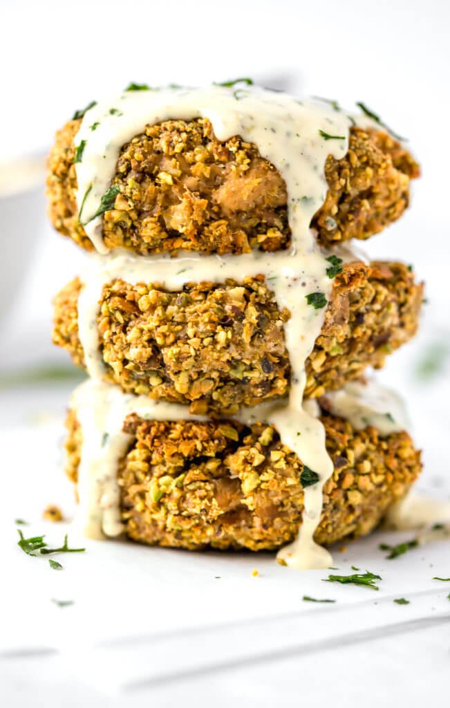 Pistachio Crusted Tuna Patties