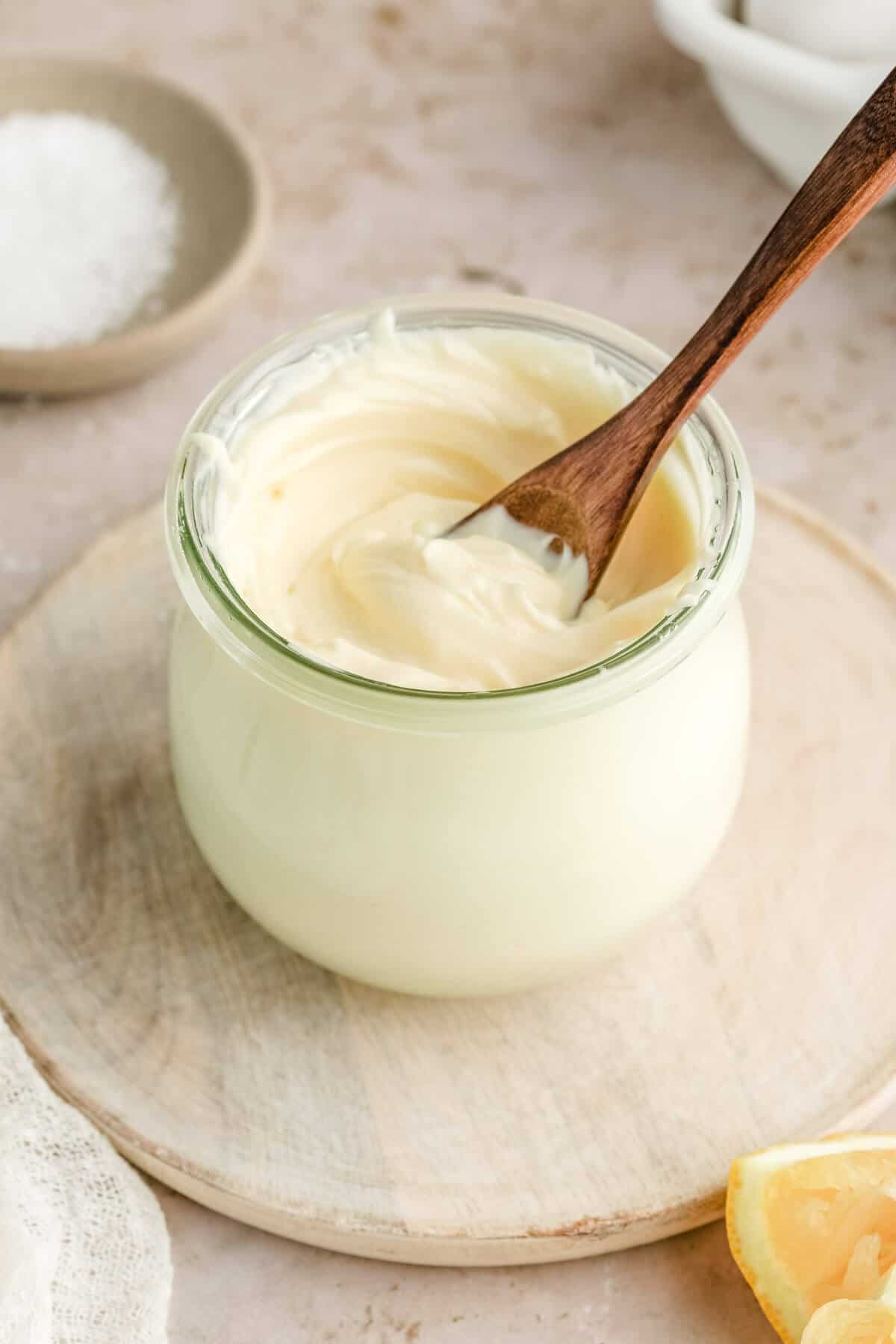 Homemade Mayo Recipe {Whole30 + Paleo + Keto} - Finished with Salt