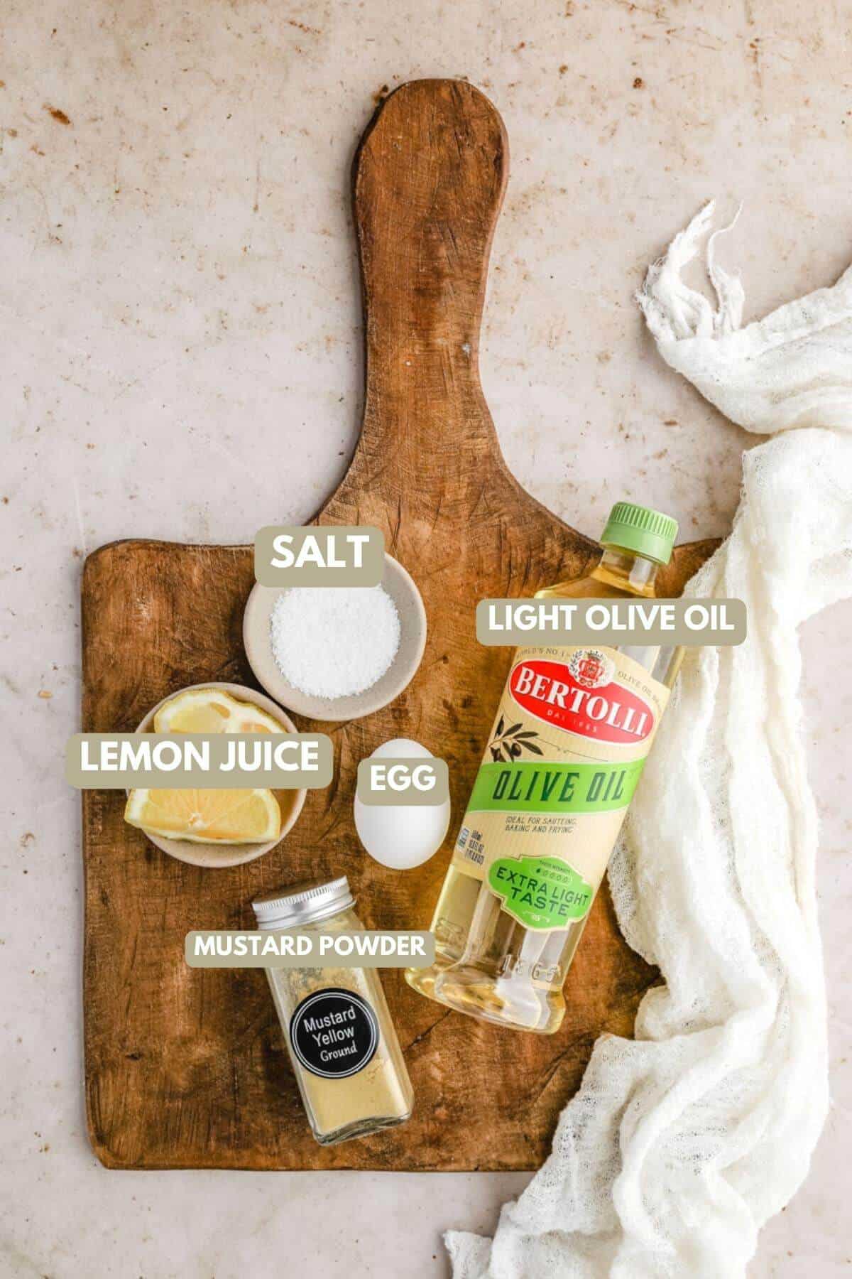 Easy No Fail Homemade Mayonnaise With Mustard And Lemon