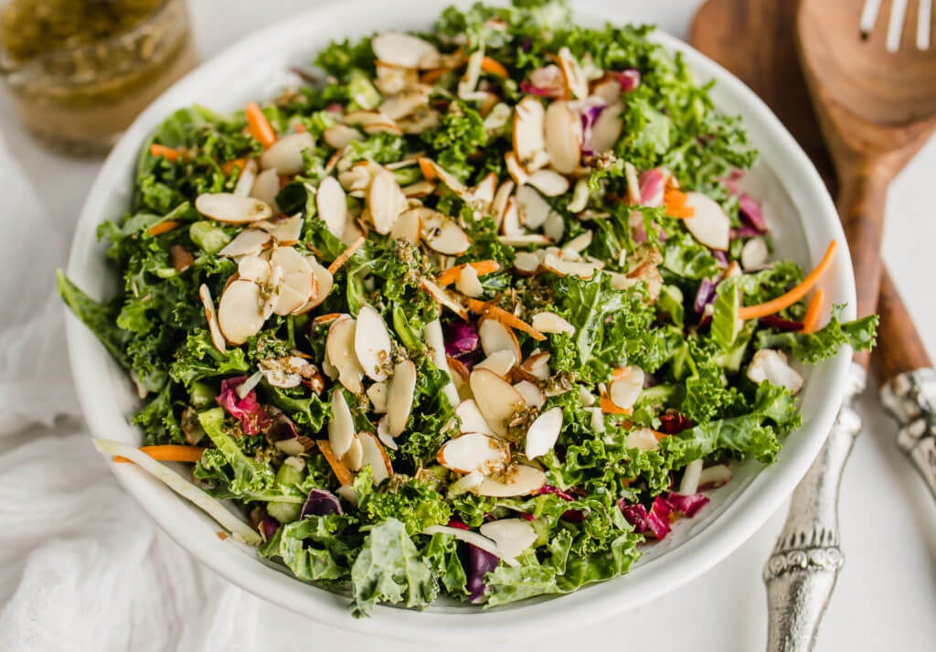 Kale Salad with Zesty Dressing