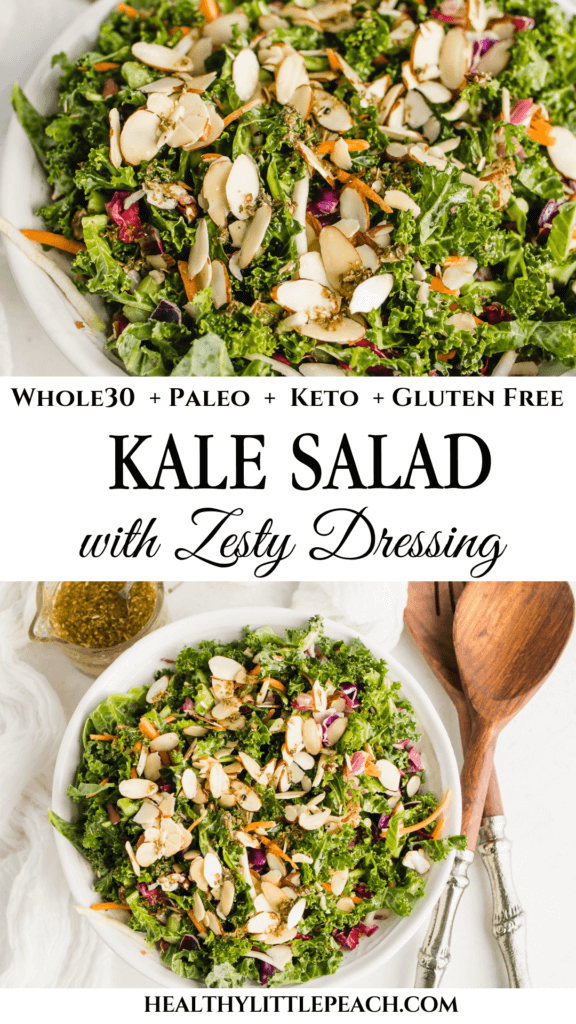 Kale Salad with Zesty Dressing