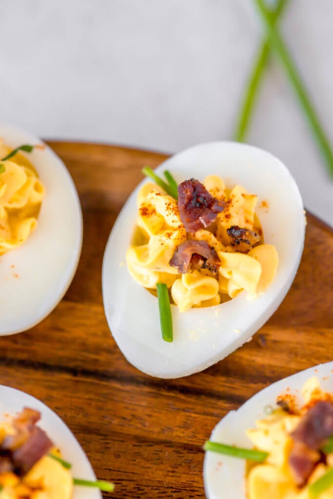 Awesome Sauce Deviled Eggs