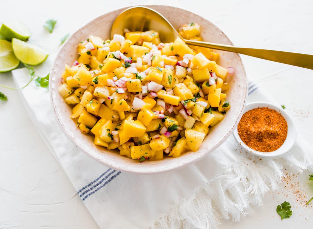 Pineapple Mango Salsa