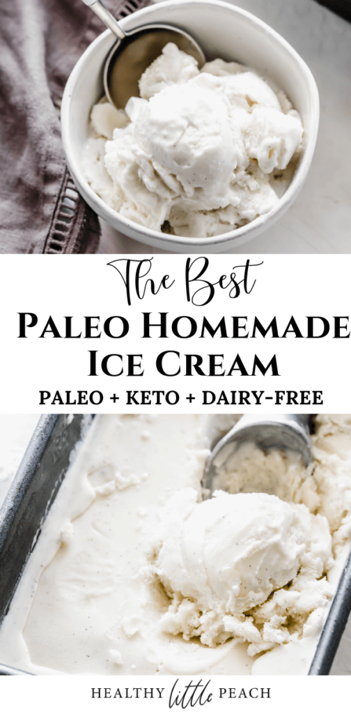 Paleo Vanilla Ice Cream