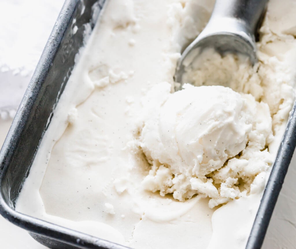 Paleo Vanilla Bean Ice Cream