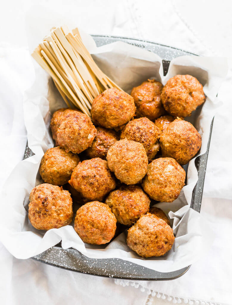 Turkey Meatballs Super Bowl Appetizers