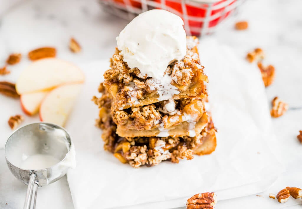 Apple Crumble Bars