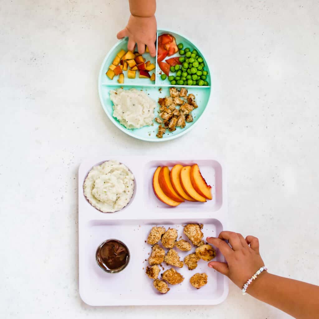 Whole30/Keto Family Dinner: Chicken Nuggets and Cauliflower Mash