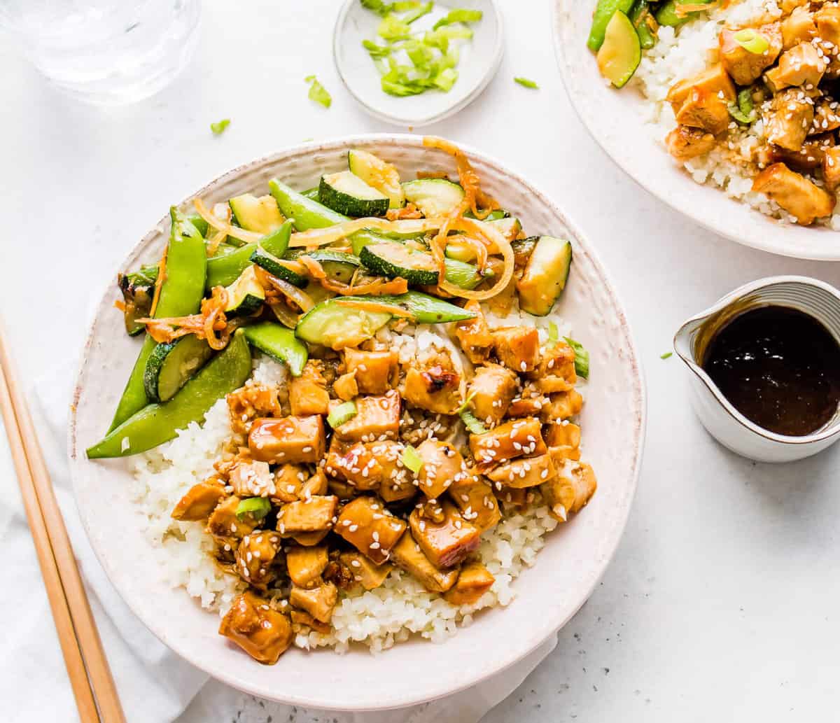 chicken teriyaki bowl