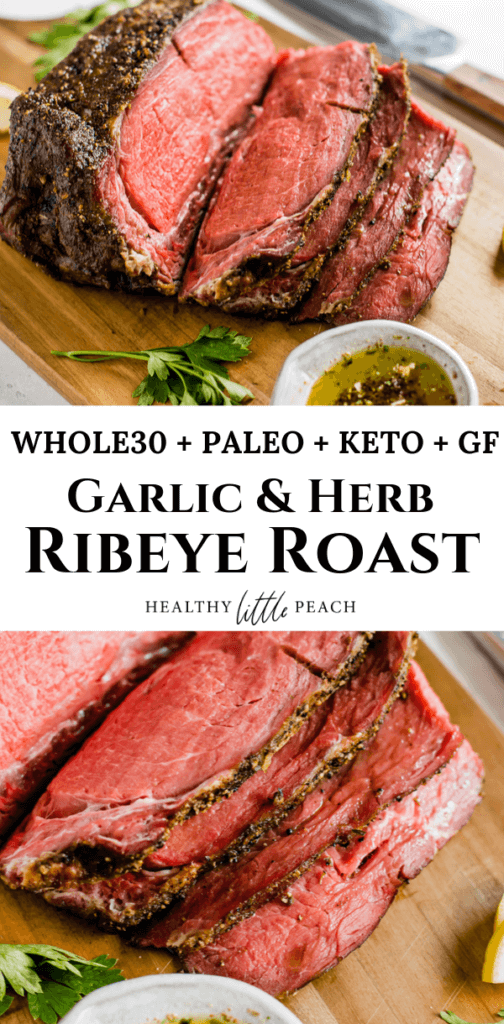 Garlic & Herb Ribeye Roast