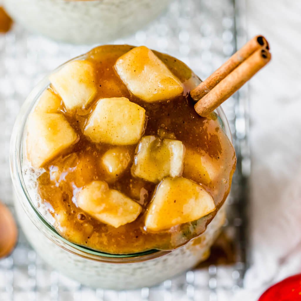 Apple Pie Chia Seed Pudding