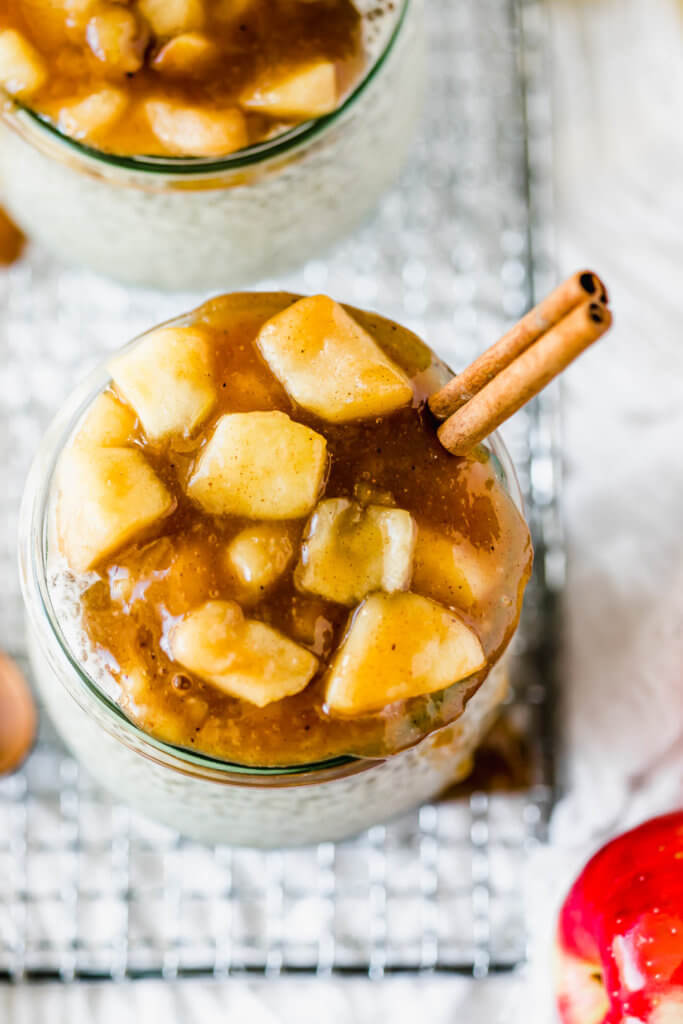 Apple Pie Chia Seed Pudding