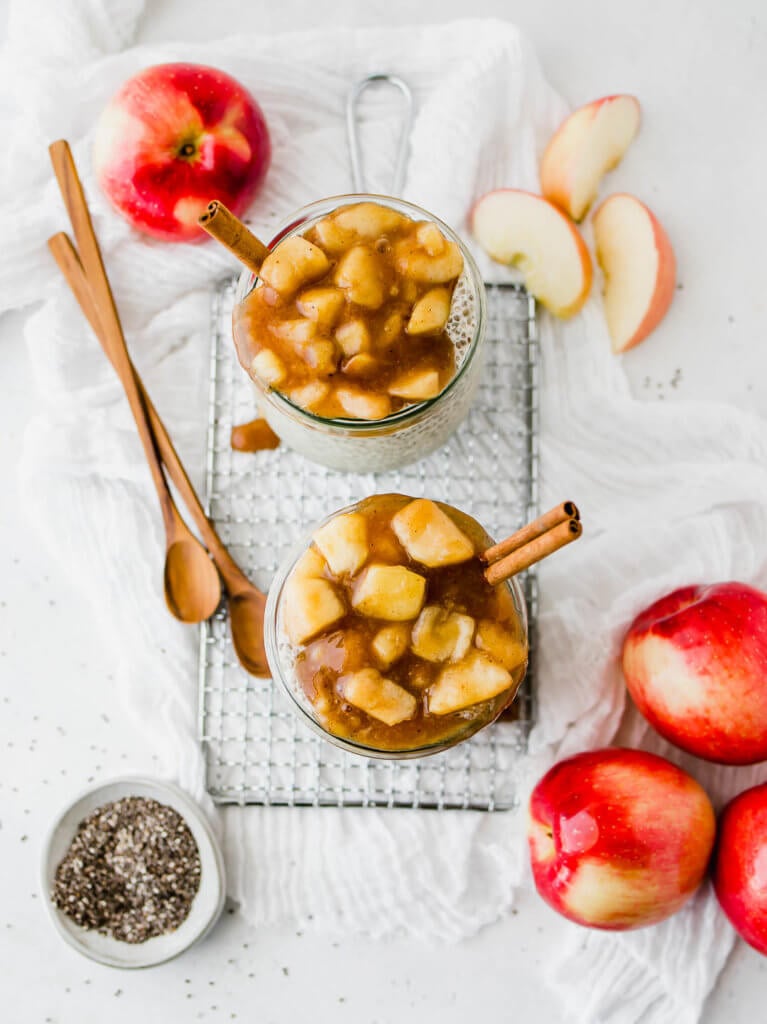 Apple Pie Chia Seed Pudding