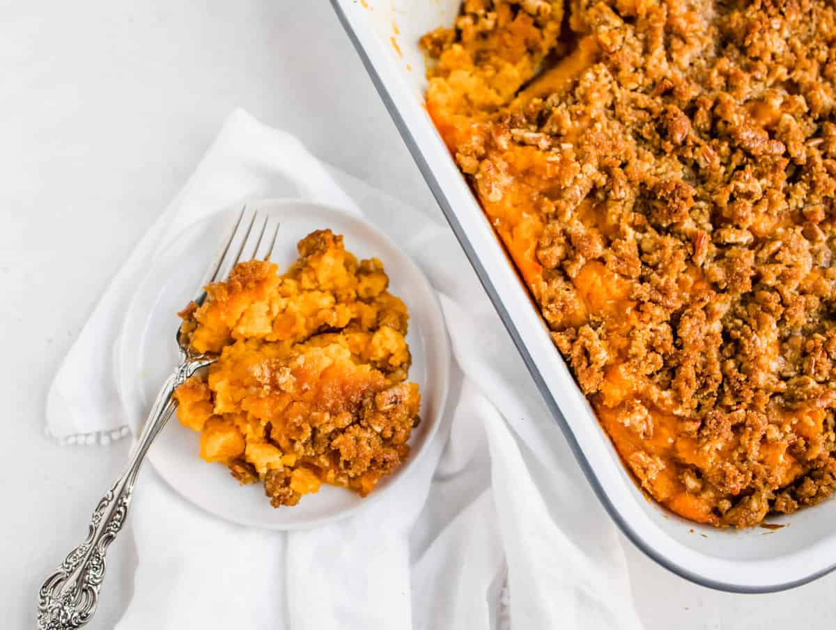 Sweet Potato Casserole Traditional Paleo Healthy Little Peach