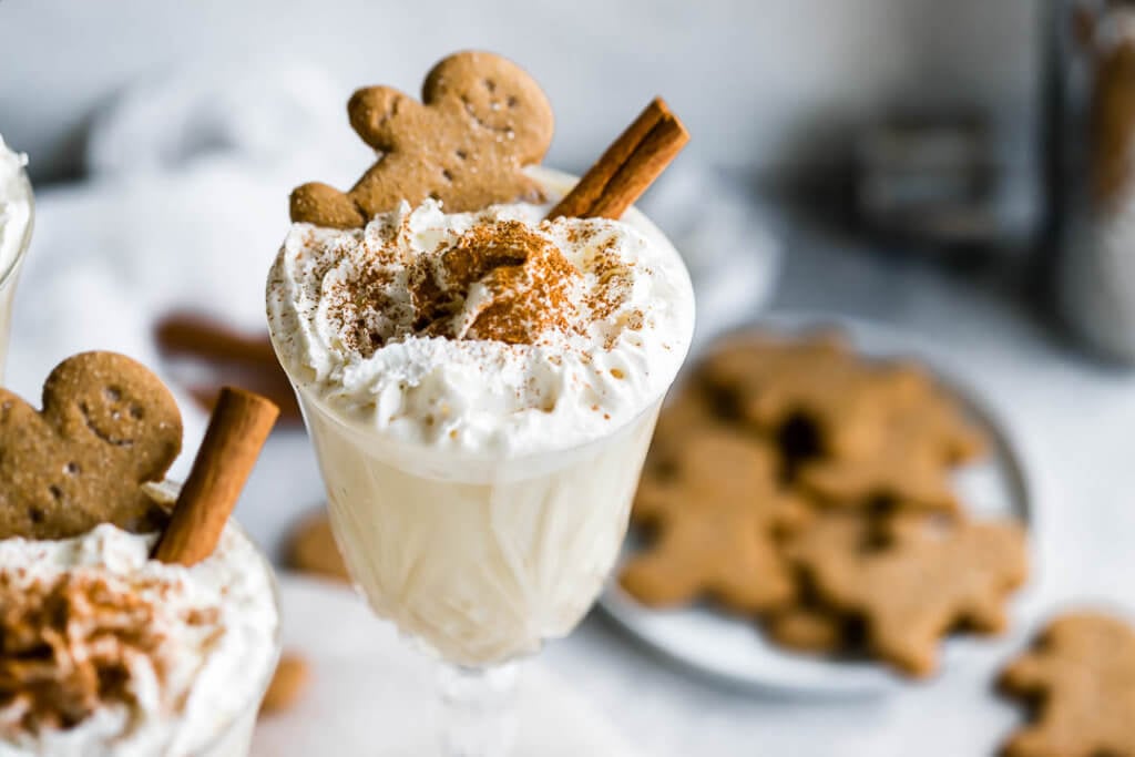 Spiked Gingerbread Eggnog