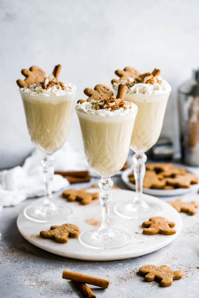 Spiked Gingerbread Eggnog