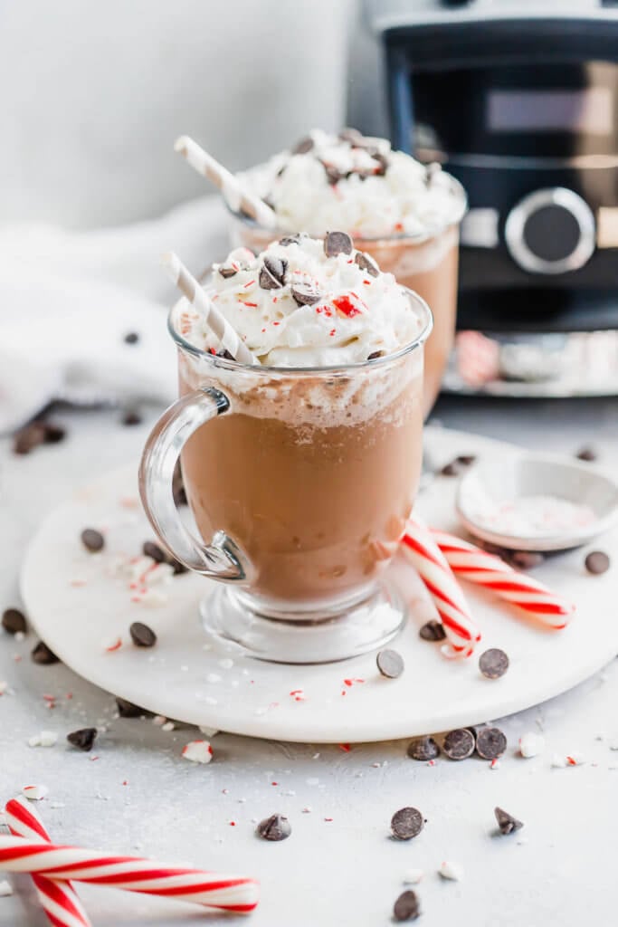 Keto Peppermint Mocha Frappuccino