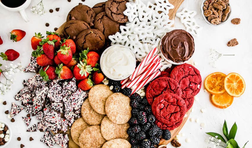 Cookie Tray with boxed cake mix cookies