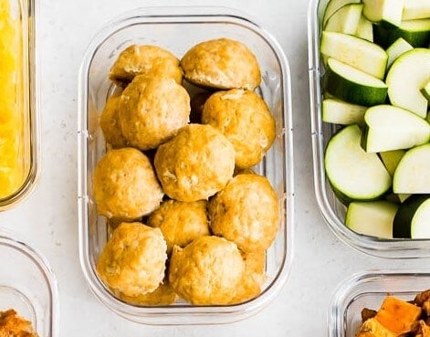 Clean Meal Prep Buffalo Meatballs