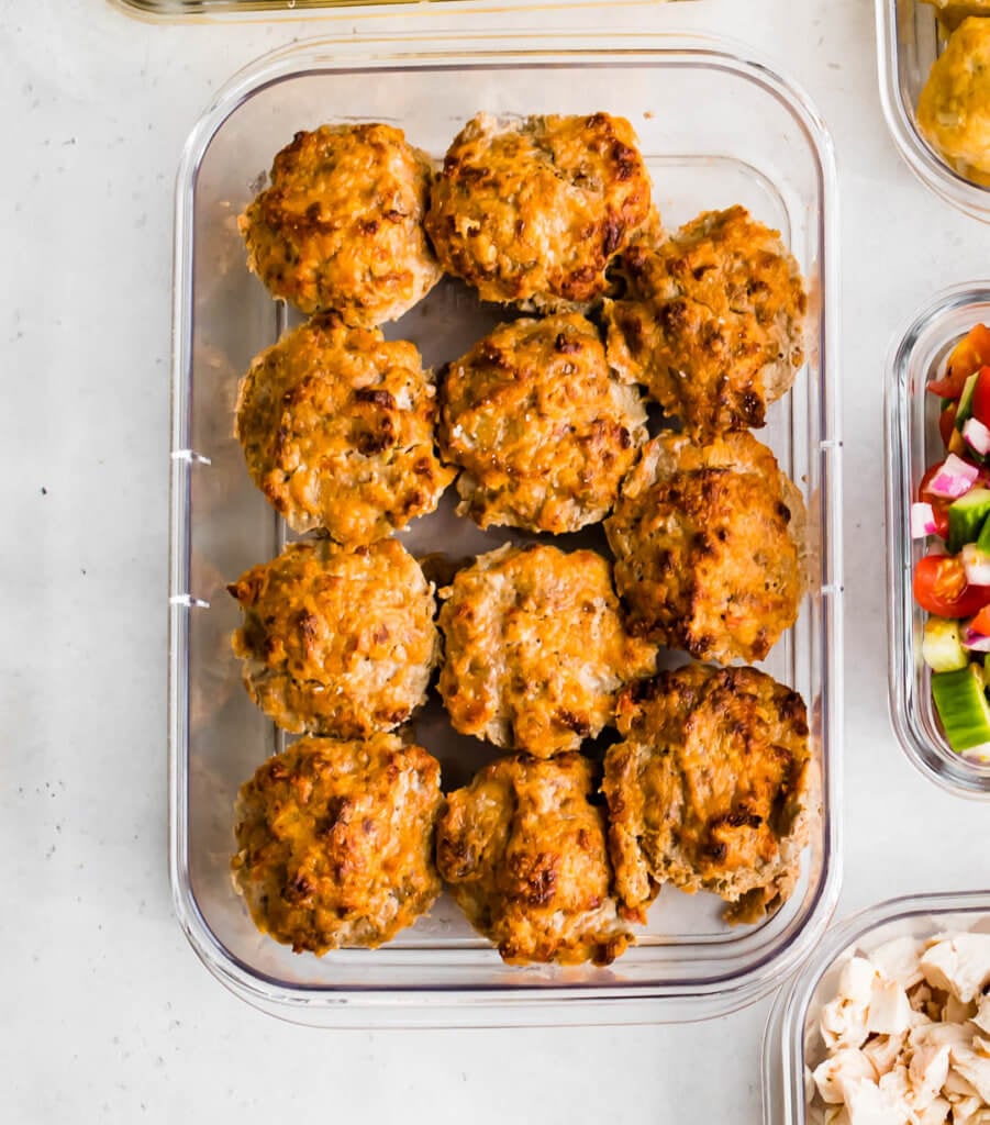 Clean Meal Prep-Buffet Style Taco Meatloaf Muffins