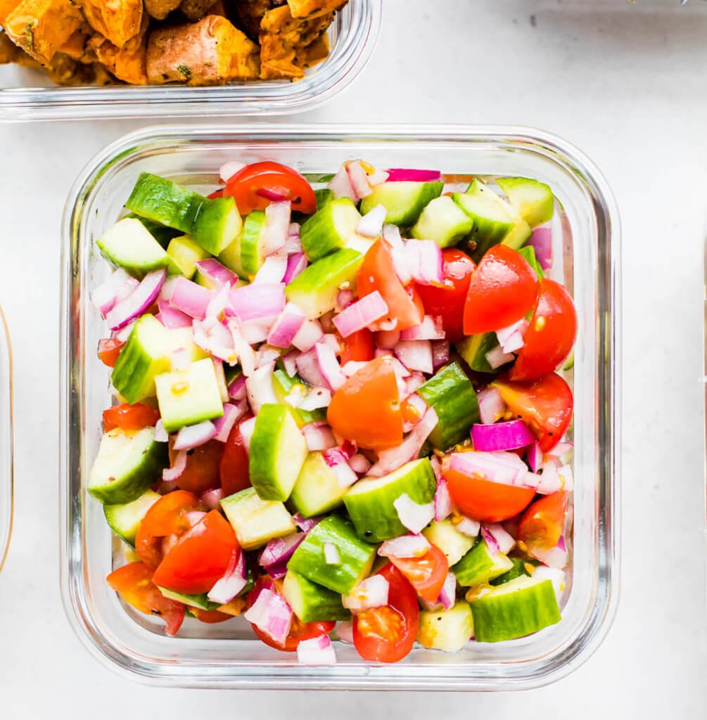 Clean Meal Prep Tomato Salad