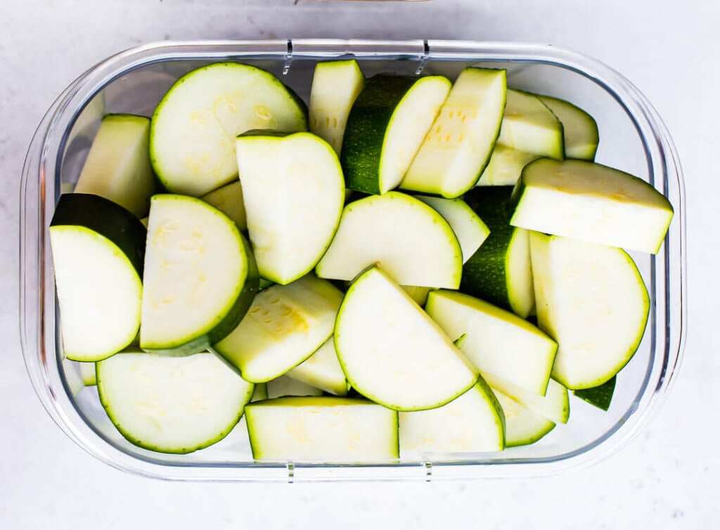 Clean Meal Prep Zucchini