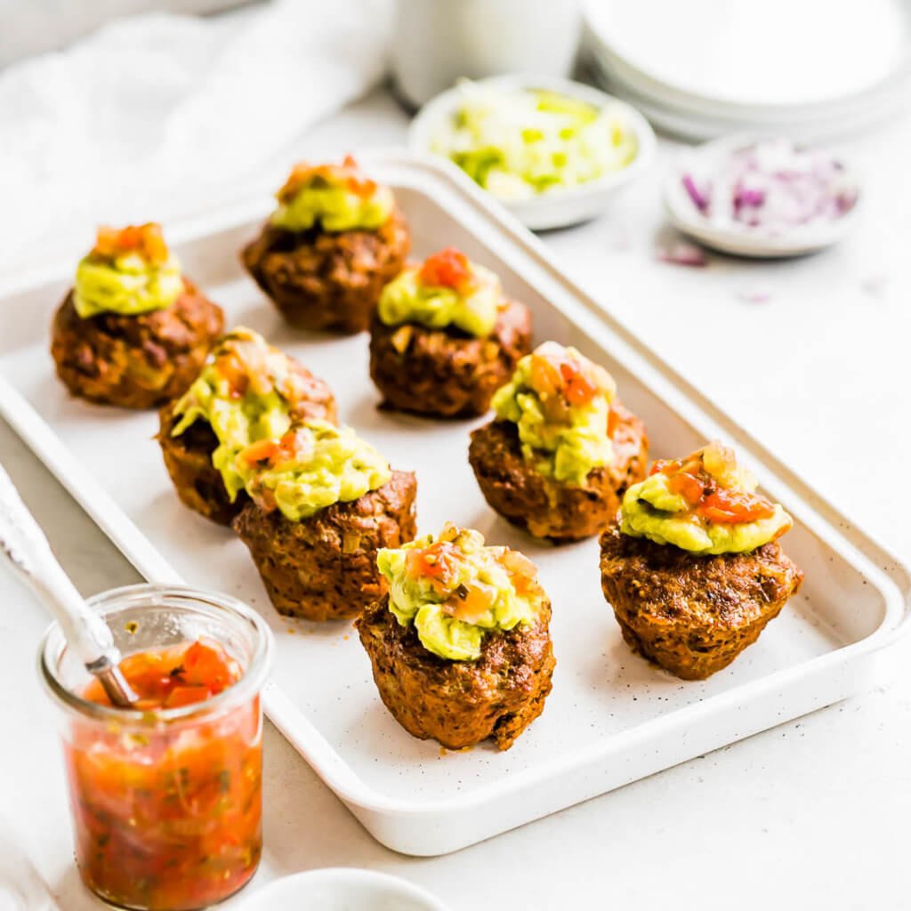 Taco Meatloaf Muffins