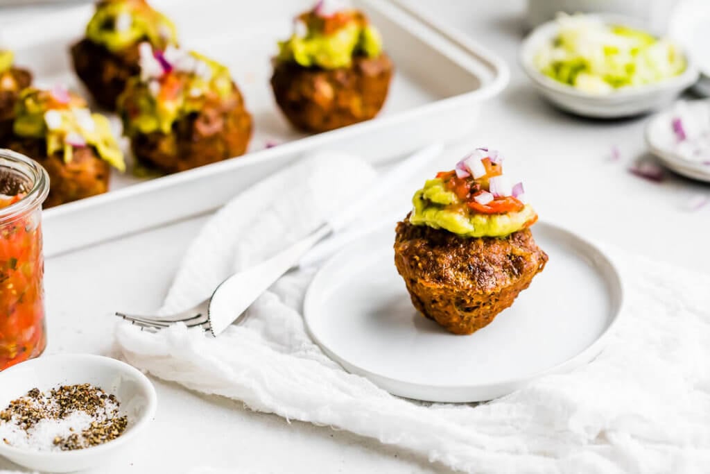 Taco Meatloaf Muffins