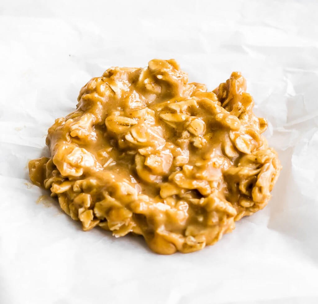 No Bake Peanut Butter Protein Cookies