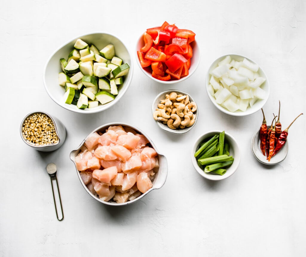 Kung Pao Chicken Ingredients