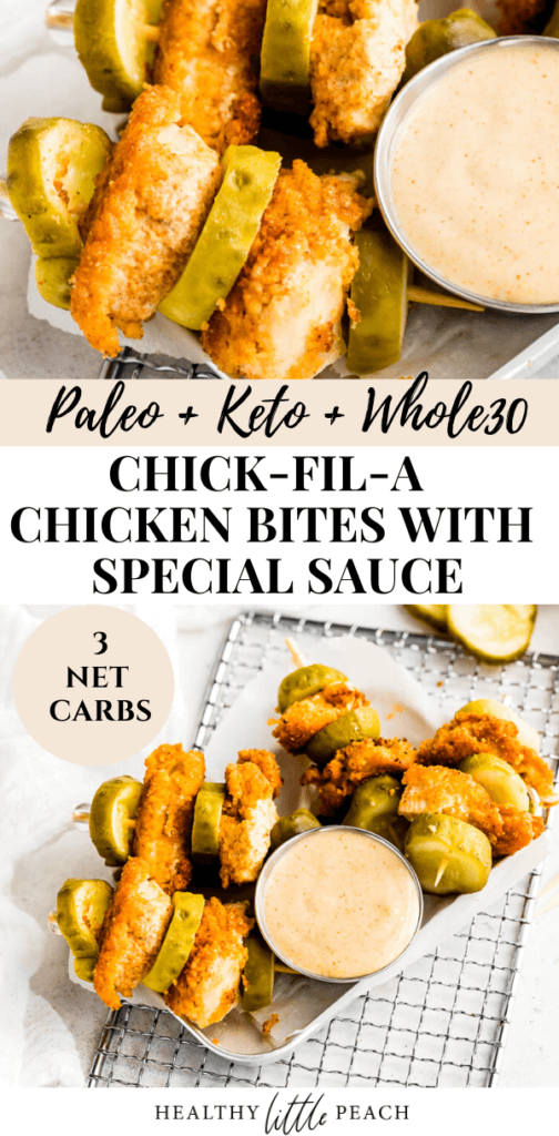 Chick-fil-A Bites {Whole30, Keto}