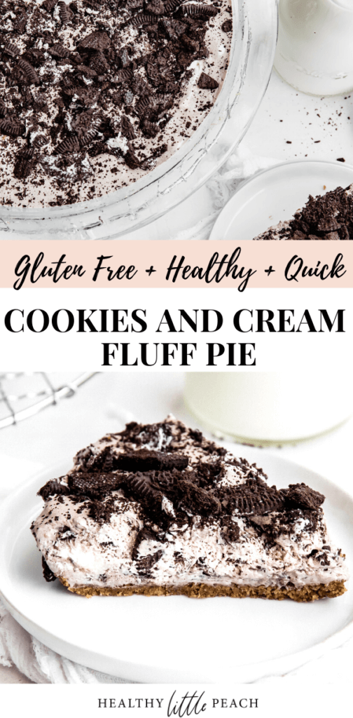 Cookies & Cream Fluff Pie 