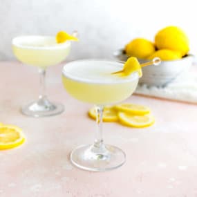 Keto Lemon Drop Martini