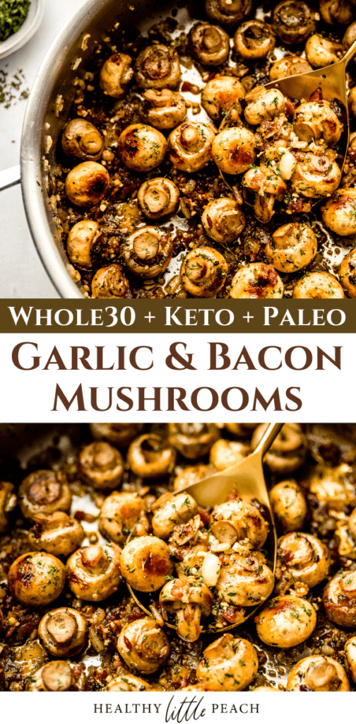 Garlic & Bacon Mushrooms 